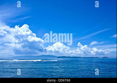 Sea and summer sky Stock Photo