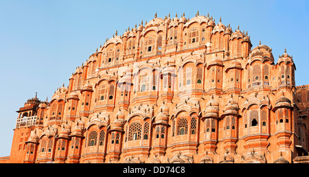 Hawa Mahal, the Palace of Winds, Jaipur, Rajasthan, India, Asia Stock Photo