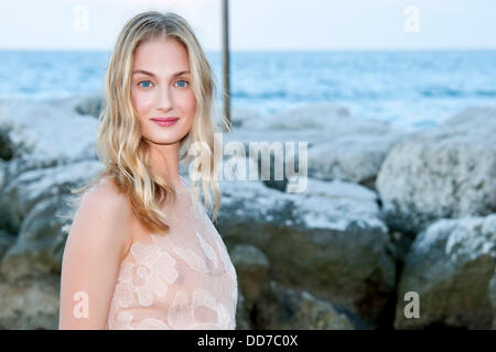 Venice, Italy. 27th Aug, 2013. Model and presenter Eva Riccobono during a photocall for the 70th Venice International Film Festival. August 27, 2013/picture alliance Credit:  dpa picture alliance/Alamy Live News Stock Photo