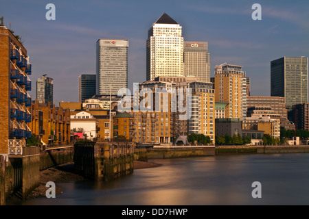 Canary Wharf, London, England Stock Photo