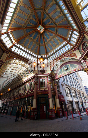 Leadenhall Market, London, UK. Stock Photo