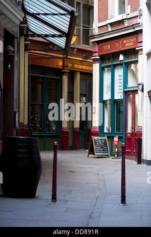 Leadenhall Market, London, UK. Stock Photo