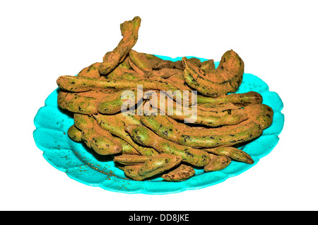 tamarind pods Stock Photo