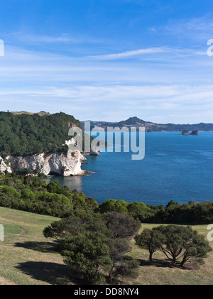 dh Hahei COROMANDEL PENINSULA NEW ZEALAND New Zealand coast line sea cliffs scenic Stock Photo