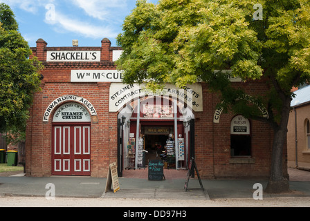 Movie house and penny arcade Stock Photo