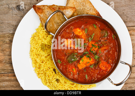 chicken jalfrezi a popular eastern curry sauce dish from india Stock Photo