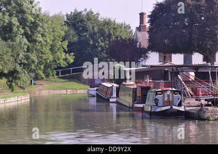 Grand Union Canal, Northampton Arm Lock Flight, 17 locks in total Stock ...