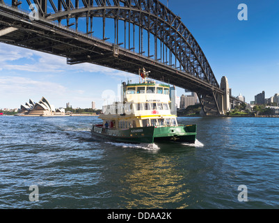 dh Sydney Harbour SYDNEY AUSTRALIA Harbour City Ferries ferry Opera House Sydney Harbour bridge city Stock Photo