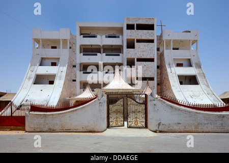 Private contemporary house, Tivaouane, Senegal, Africa Stock Photo