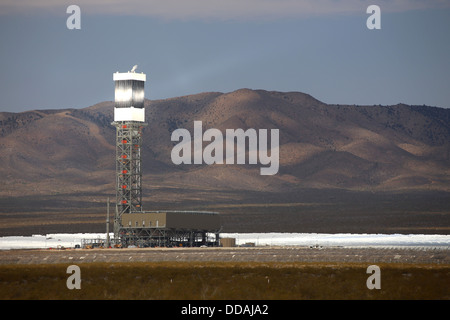 Ivanpah Solar Generating Facility Stock Photo