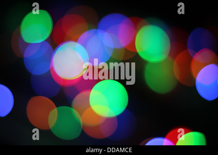 bokeh lighteffects as background Stock Photo