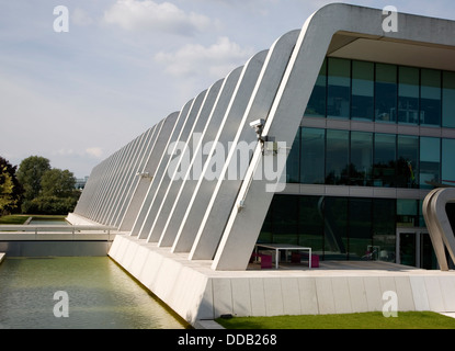 NAPP pharmaceutical group building architect Arthur Erickson at Cambridge Science Park Cambridge England Stock Photo