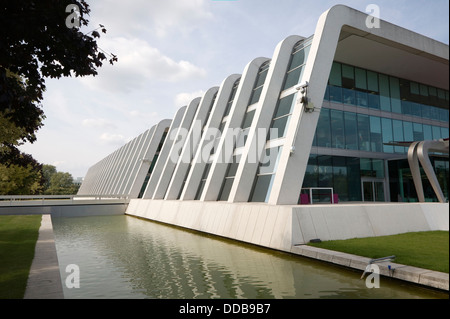 NAPP pharmaceutical group building architect Arthur Erickson at Cambridge Science Park Cambridge England Stock Photo