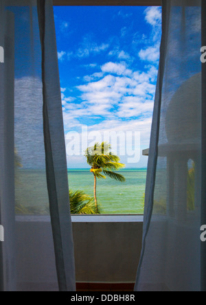 View From A Room In Eastern And Oriental Hotel, George Town, Penang, Malaysia Stock Photo