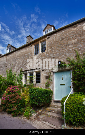 Cottages in Bisley, Gloucestershire, England Stock Photo