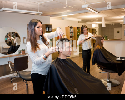 Beauty salon situation Stock Photo