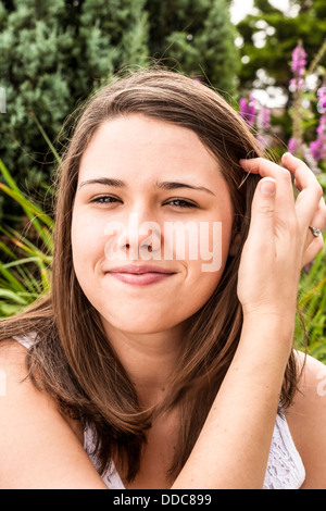 Pretty Young Woman Stock Photo