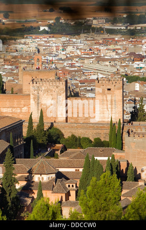Alhambra,Granada, Andalusia, Spain Stock Photo