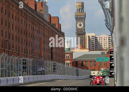 Baltimore, Maryland, USA. 30th Aug, 2013. Indycar, Grand Prix of Baltimore, Baltimore, MD, August 30-September 1 2013, SCOTT DIXON, Target Chip Ganassi Racing © Ron Bijlsma/ZUMAPRESS.com/Alamy Live News Stock Photo