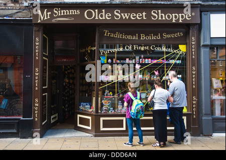 Mr Simms Olde Sweet Shoppe. A front view of this Falmouth landmark ...