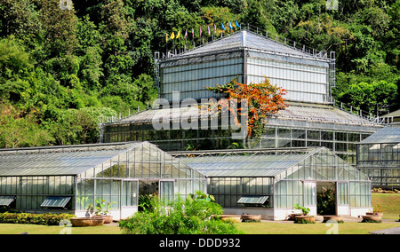 The Queen Sirikit Botanical Garden in Amphoe Mae Rim, Chiang Mai Province in Northern Thailand Stock Photo