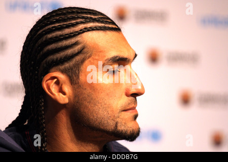 FC Barcelona goalkeeper Jose Manuel Pinto Stock Photo