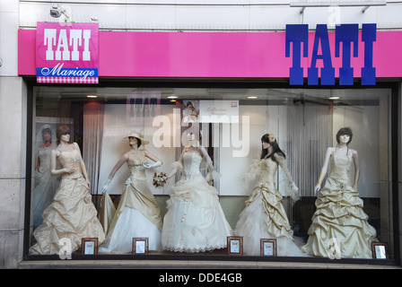 Boutique shop tati mariage