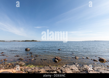 A beautiful view of the Baltic Sea Stock Photo