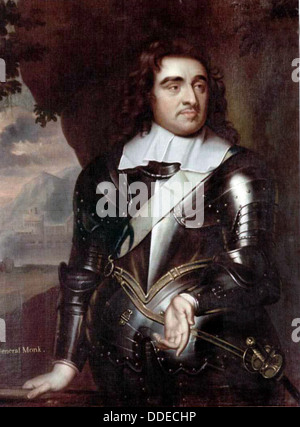 General George Monck, 1st Duke of Albemarle, 1608-70 Stock Photo