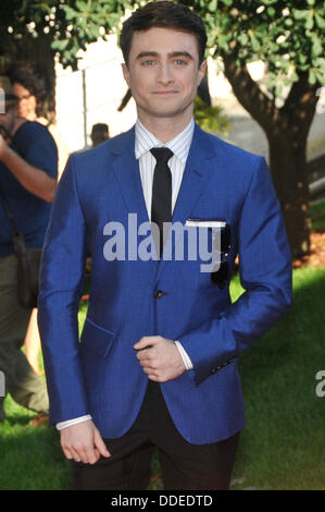 Venice, Italy. 1st Sept. 2013. Actor Daniel Radcliffe attends the 'Kill Your Darlings' Premiere during the 70th Venice International Film Festival at Sala Darsena on September 01, 2013 in Venice, Italy Credit:  Gaetano Piazzolla/Alamy Live News Stock Photo