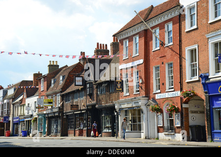 West Street, Farnham, Surrey, England, United Kingdom Stock Photo