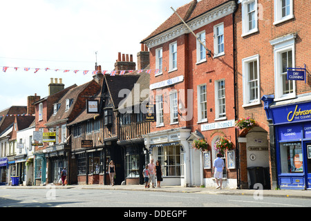 West Street, Farnham, Surrey, England, United Kingdom Stock Photo