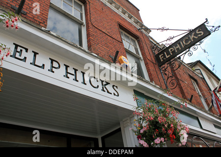 Elphicks department store in West street, Farnham, Surrey, England, UK. Stock Photo