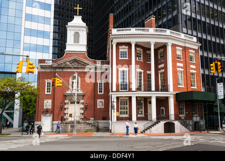 The Shrine of St Elizabeth Ann Seton, Lower Manhattan, New York City, USA. Stock Photo