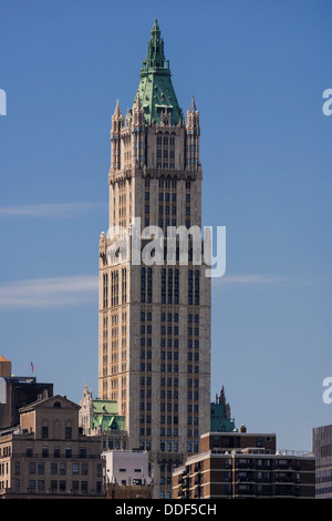 The Woolworth building, Manhattan, New York City, USA. Stock Photo