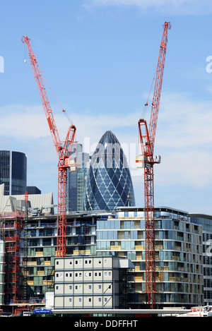 Building work, construction in London, England, UK Stock Photo