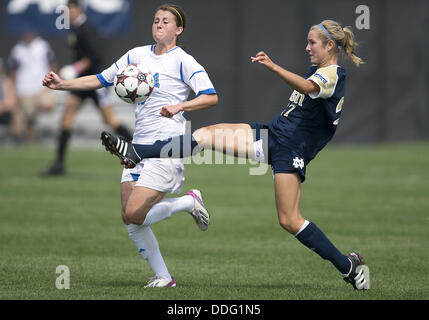 SOUTH BEND, IN - September 19: Micah Gilbert #14 of the Notre Dame ...