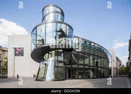 Extension by Ieoh Ming Pei  to the German Historical Museum (Deutsches Historisches Museum), Berlin, Germany Stock Photo