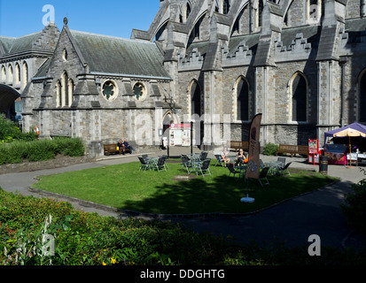 Christ church cathedral in Dublin, Ireland. Stock Photo