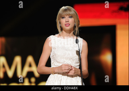 Taylor Swift at the Canadian Country Music Association Awards 2012. Stock Photo