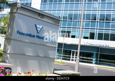 The headquarters of Fresenius Medical Care North America. Stock Photo