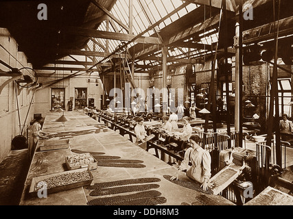 Crumpsall CWS Biscuit Factory in 1908 Stock Photo