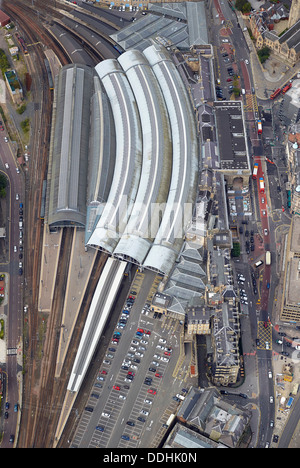 Newcastle Central Station, Newcastle Upon Tyne, North East England, UK Stock Photo