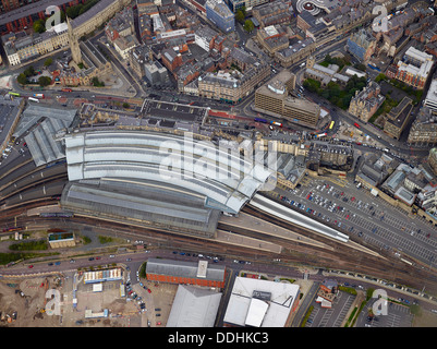 Newcastle Central Station, Newcastle Upon Tyne, North East England, UK Stock Photo