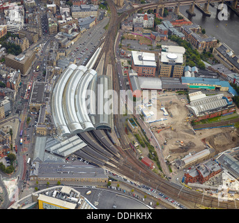 Newcastle Central Station, Newcastle Upon Tyne, North East England, UK Stock Photo