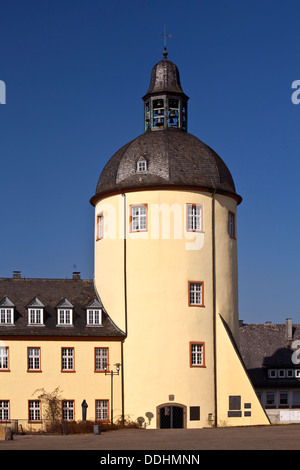 The 'Fat Tower', Dicker Turm, of Unteres Schloss Castle Stock Photo