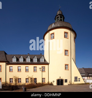 The 'Fat Tower', Dicker Turm, of Unteres Schloss Castle Stock Photo