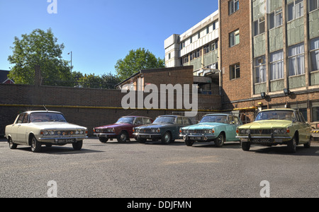 1963 Rover 2000 P6 group shot - British sports saloon car launched in ...