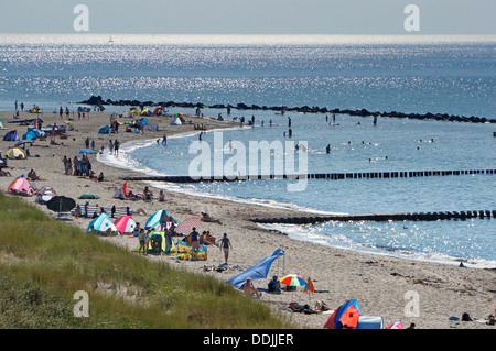 Ahrenshoop beach, Baltic Sea, Germany Stock Photo
