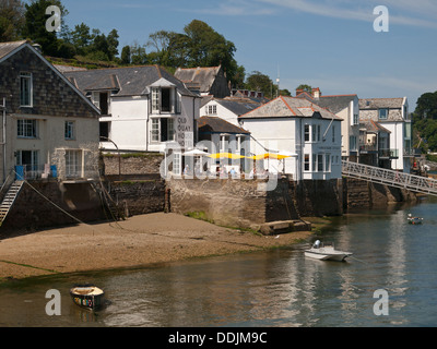 Old Quay House Hotel Fowey Cornwall England UK Stock Photo